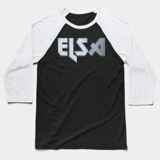 Heavy metal Elsa Baseball T-Shirt